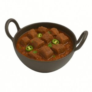 Curry Meat Chunks Karahi